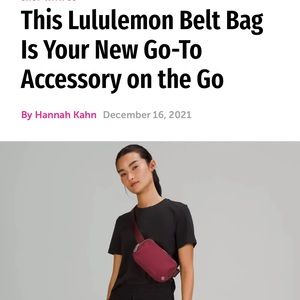 NWOT Lululemon Everywhere Belt Bag